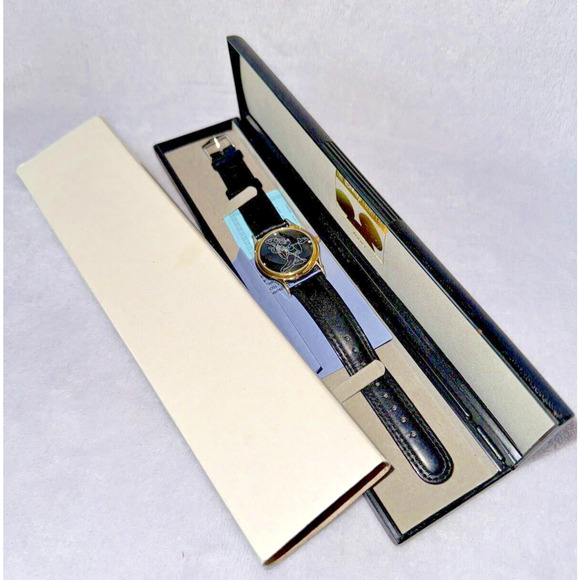 Disney Sorcerer Mickey Watch 1990's Credit Card Exclusive 5000 Made COA - Picture 6 of 11